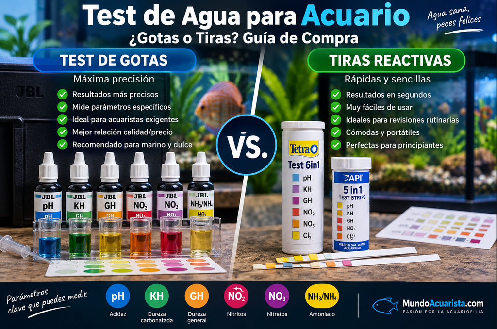 Test de agua para acuario