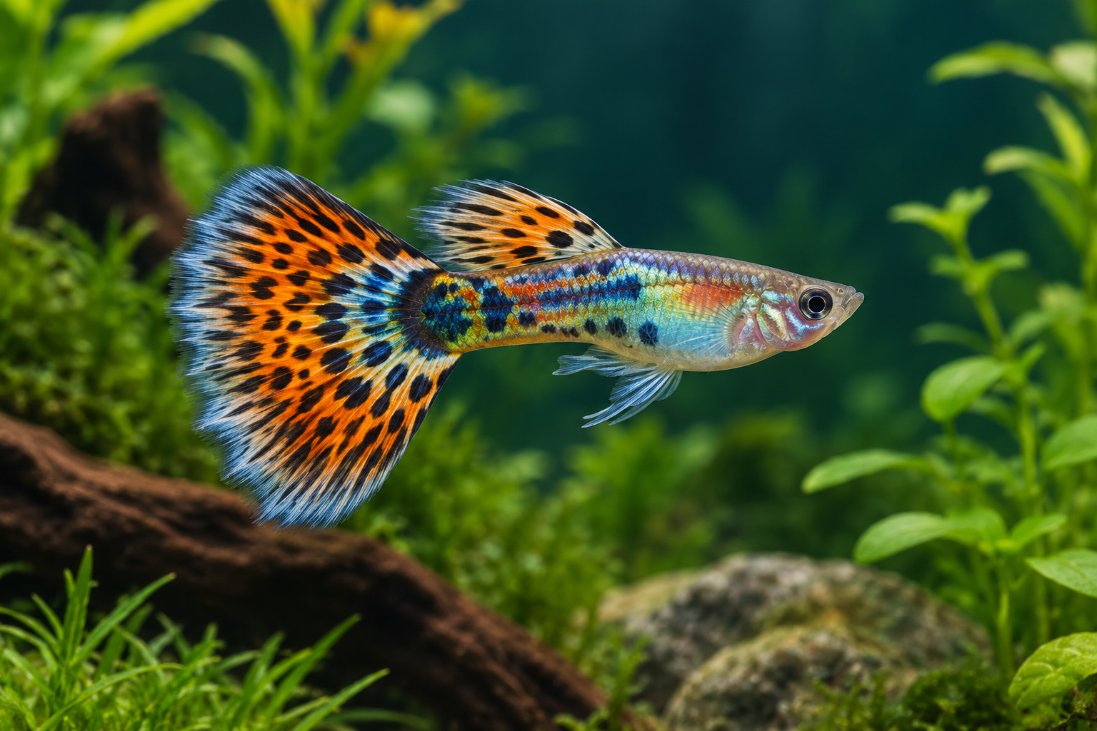 Guppy: cuidados, alimentación, reproducción y compatibilidad